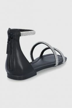 Γυναικεία Σανδάλια Guess Sabella χρώμα: μαύρο -Guess Κατάστημα unnamed file 2157