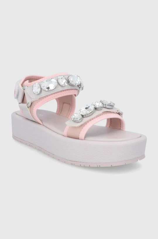 Γυναικεία Σανδάλια Guess Richard χρώμα: ροζ 4 Γυναικεία Σανδάλια Guess Richard χρώμα: ροζ - Image 2