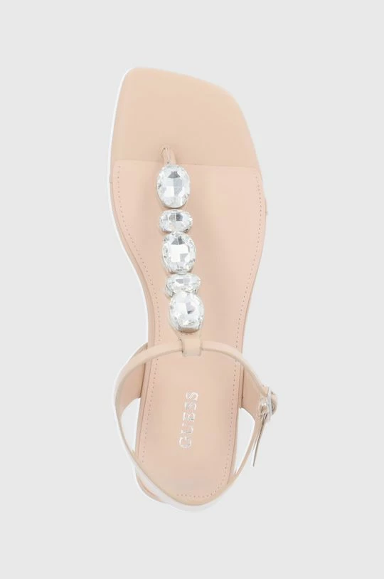 Γυναικεία Σανδάλια Δερμάτινα σανδάλια Guess Sefora χρώμα: μπεζ 6 Γυναικεία Σανδάλια Δερμάτινα σανδάλια Guess Sefora χρώμα: μπεζ - Image 4