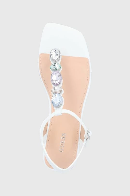 Γυναικεία Σανδάλια Δερμάτινα σανδάλια Guess Sefora χρώμα: άσπρο 6 Γυναικεία Σανδάλια Δερμάτινα σανδάλια Guess Sefora χρώμα: άσπρο - Image 4