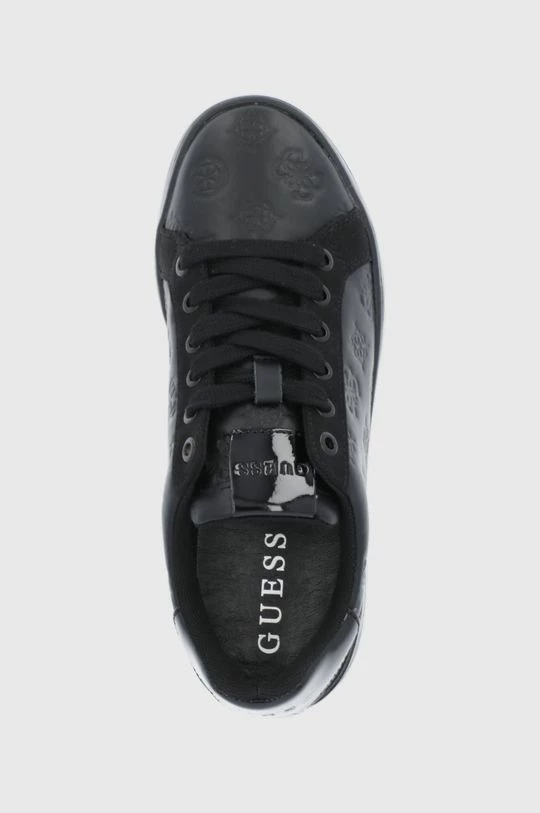 Γυναικεία Sneakers Δερμάτινα παπούτσια Guess μαύρο 6 Γυναικεία Sneakers Δερμάτινα παπούτσια Guess μαύρο - Image 4