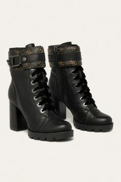 Γυναικεία Μποτάκια Guess Jeans - Δερμάτινες μπότες καφέ 8 Γυναικεία Μποτάκια Guess Jeans - Δερμάτινες μπότες καφέ -Guess Κατάστημα unnamed file 2271