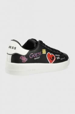 Γυναικεία Sneakers Δερμάτινα παπούτσια Guess Rockies μαύρο 8 Γυναικεία Sneakers Δερμάτινα παπούτσια Guess Rockies μαύρο -Guess Κατάστημα unnamed file 2301