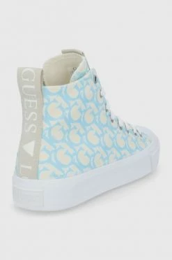 Γυναικεία Ψηλά Πάνινα παπούτσια Guess χρώμα: τιρκουάζ 9 Γυναικεία Ψηλά Πάνινα παπούτσια Guess χρώμα: τιρκουάζ -Guess Κατάστημα unnamed file 2320