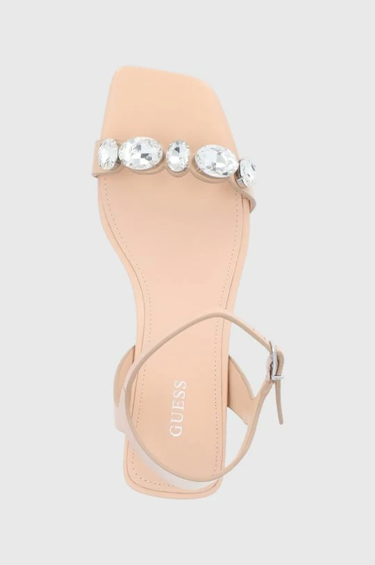 Γυναικεία Πέδιλα με τακούνι Guess - Δερμάτινα σανδάλια Guess - Δερμάτινα σανδάλια σαρκώδες χρώμα 6 Γυναικεία Πέδιλα με τακούνι Guess - Δερμάτινα σανδάλια Guess - Δερμάτινα σανδάλια σαρκώδες χρώμα - Image 4