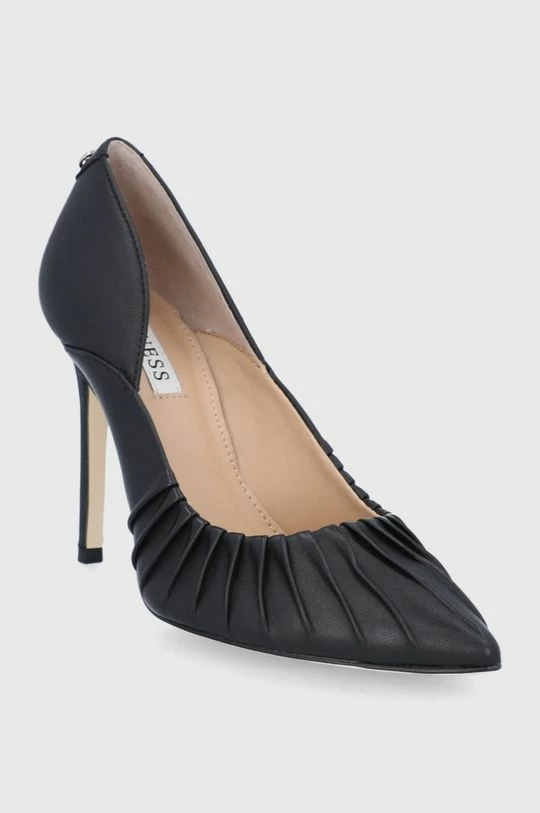 Γυναικεία Τακούνια Δερμάτινες γόβες Guess μαύρο 4 Γυναικεία Τακούνια Δερμάτινες γόβες Guess μαύρο - Image 2