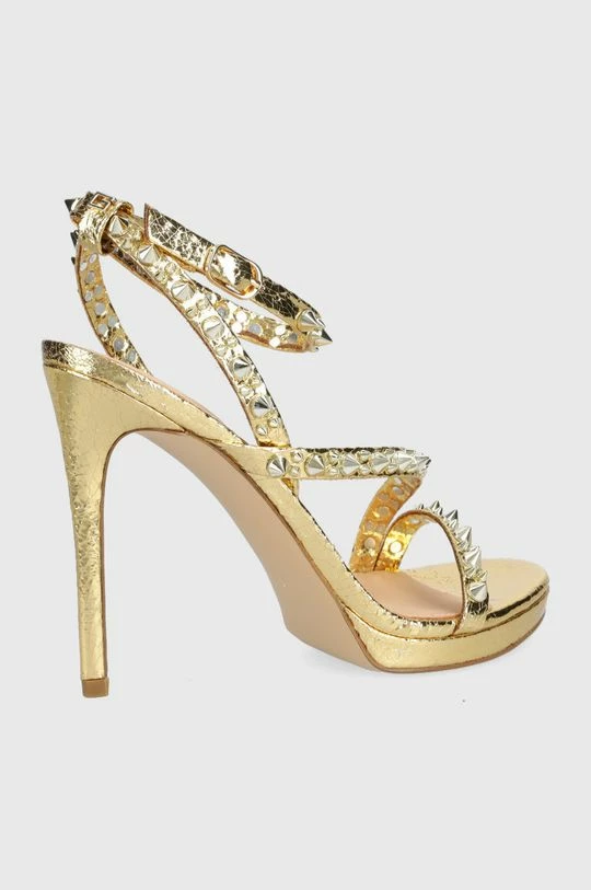 Γυναικεία Πέδιλα με τακούνι Ψηλοτάκουνα παπούτσια Guess Kaiha χρυσαφί 4 Γυναικεία Πέδιλα με τακούνι Ψηλοτάκουνα παπούτσια Guess Kaiha χρυσαφί - Image 2