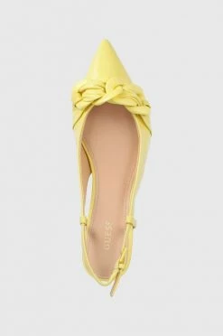 Γυναικεία Τακούνια Δερμάτινες γόβες Guess Jazara κίτρινο, -Guess Κατάστημα unnamed file 2384