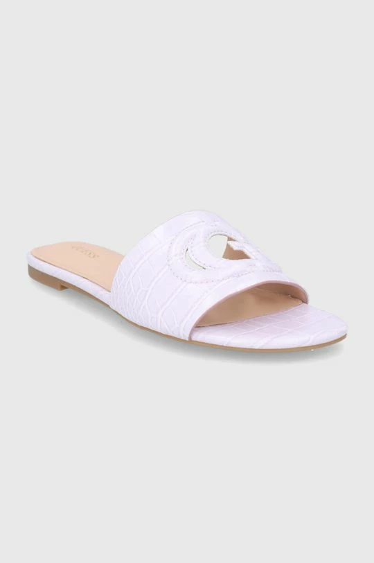 Γυναικεία Σαγιονάρες Παντόφλες Guess Tashia χρώμα: μοβ 4 Γυναικεία Σαγιονάρες Παντόφλες Guess Tashia χρώμα: μοβ - Image 2