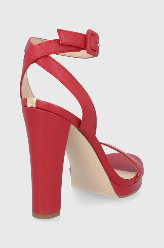 Γυναικεία Πέδιλα με τακούνι Guess - Δερμάτινα σανδάλια Guess - Δερμάτινα σανδάλια κόκκινο 5 Γυναικεία Πέδιλα με τακούνι Guess - Δερμάτινα σανδάλια Guess - Δερμάτινα σανδάλια κόκκινο - Image 3
