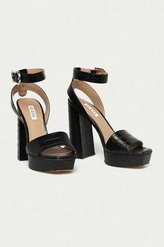 Γυναικεία Πέδιλα με τακούνι Guess - Σανδάλια καφέ 4 Γυναικεία Πέδιλα με τακούνι Guess - Σανδάλια καφέ - Image 2