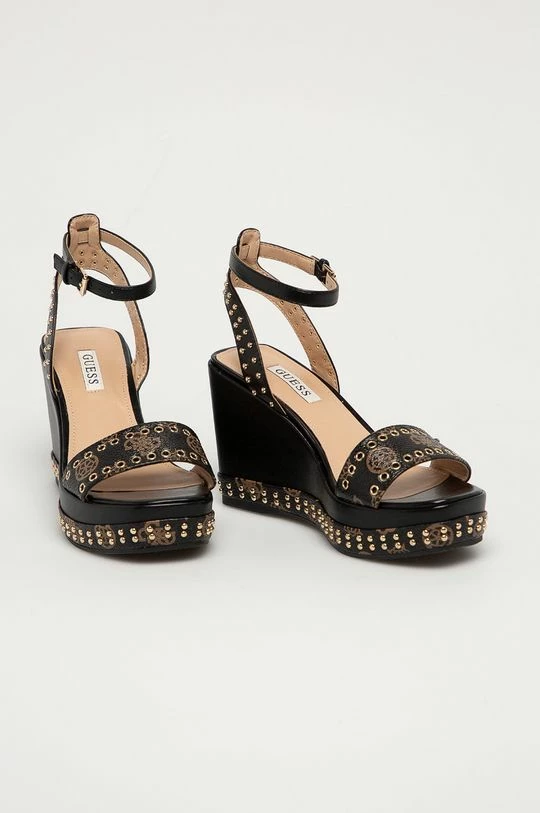 Γυναικεία Guess - Σανδάλια σκούρο καφέ 4 Γυναικεία Guess - Σανδάλια σκούρο καφέ - Image 2