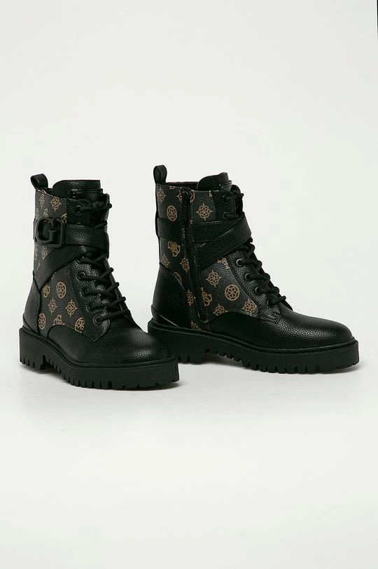 Γυναικεία Guess Jeans - Μποτάκια εργασίας μαύρο 4 Γυναικεία Guess Jeans - Μποτάκια εργασίας μαύρο - Image 2