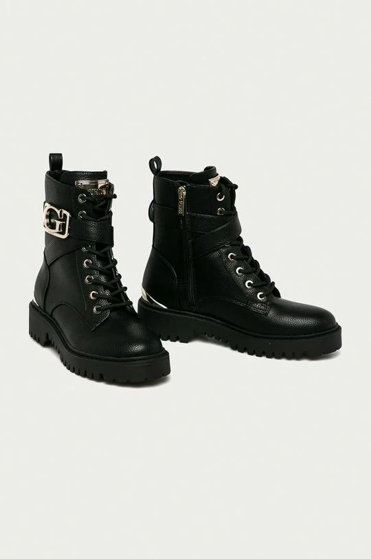 Γυναικεία Guess Jeans - Μποτάκια εργασίας μαύρο 4 Γυναικεία Guess Jeans - Μποτάκια εργασίας μαύρο - Image 2