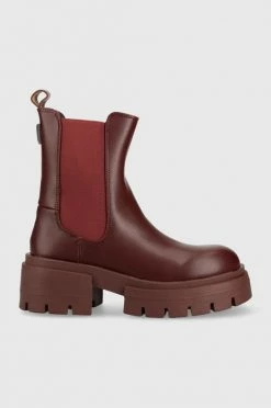 Γυναικεία Μποτάκια Μπότες τσέλσι Guess Charlotte Μπότες τσέλσι Guess Charlotte κάστανο