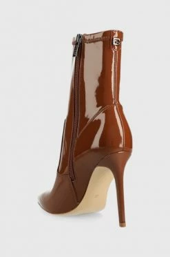 Γυναικεία Μποτάκια Guess , χρώμα: καφέ, -Guess Κατάστημα unnamed file 340