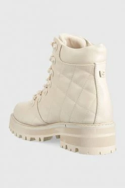 Γυναικεία Μποτάκια εργασίας Guess , χρώμα: μπεζ -Guess Κατάστημα unnamed file 396