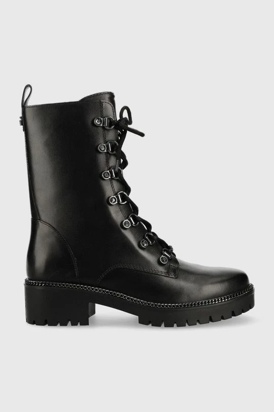 Γυναικεία Μποτάκια Δερμάτινα Workers Guess Iccon μαύρο 3 Γυναικεία Μποτάκια Δερμάτινα Workers Guess Iccon μαύρο