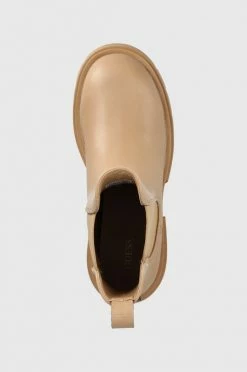 Γυναικεία Μποτάκια Μπότες τσέλσι Guess Charlotte μπεζ -Guess Κατάστημα unnamed file 481