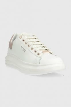 Γυναικεία Sneakers Δερμάτινα αθλητικά παπούτσια Guess Vibo άσπρο -Guess Κατάστημα unnamed file 484