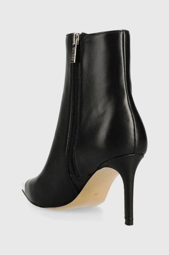 Γυναικεία Μποτάκια Δερμάτινες μπότες Guess Alinda χρώμα: μαύρο 5 Γυναικεία Μποτάκια Δερμάτινες μπότες Guess Alinda χρώμα: μαύρο - Image 3