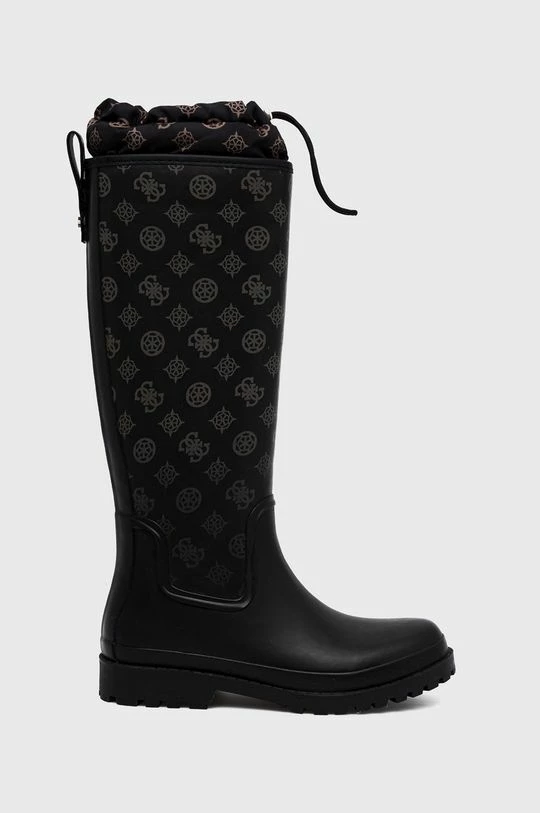 Γυναικεία Γαλότσες Ουέλλινγκτον Guess Reisa μαύρο 3 Γυναικεία Γαλότσες Ουέλλινγκτον Guess Reisa μαύρο