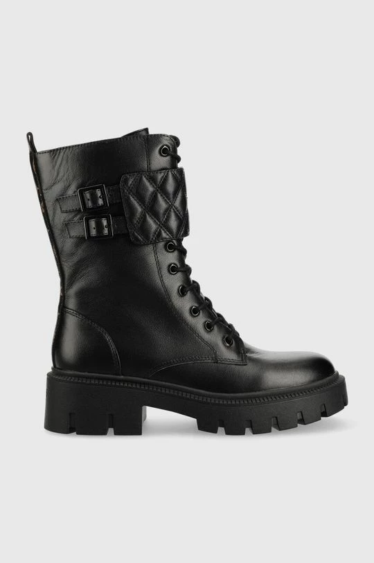 Γυναικεία Μποτάκια Δερμάτινα Workers Guess Sery μαύρο 3 Γυναικεία Μποτάκια Δερμάτινα Workers Guess Sery μαύρο