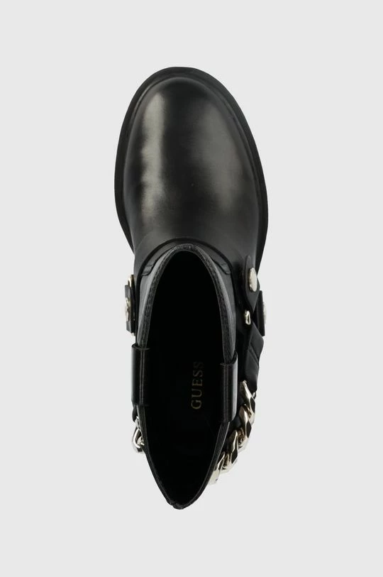 Γυναικεία Μποτάκια Δερμάτινες μπότες Guess Ruben χρώμα: μαύρο 6 Γυναικεία Μποτάκια Δερμάτινες μπότες Guess Ruben χρώμα: μαύρο - Image 4
