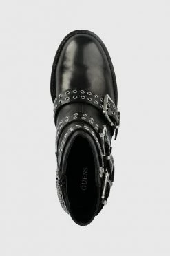 Γυναικεία Μποτάκια Δερμάτινες μπότες Guess Fifii χρώμα: μαύρο 10 Γυναικεία Μποτάκια Δερμάτινες μπότες Guess Fifii χρώμα: μαύρο -Guess Κατάστημα unnamed file 720