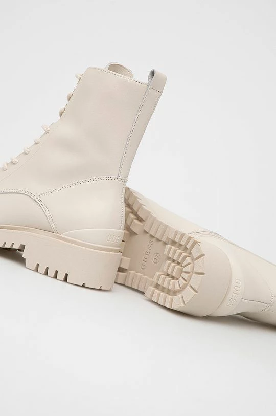 Γυναικεία Μποτάκια Δερμάτινα Workers Guess Olone μπεζ 5 Γυναικεία Μποτάκια Δερμάτινα Workers Guess Olone μπεζ - Image 3