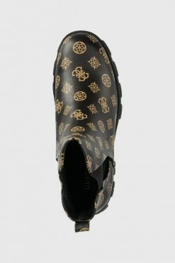 Γυναικεία Μποτάκια Μπότες τσέλσι Guess Vaeda μαύρο -Guess Κατάστημα unnamed file 764