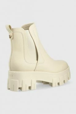 Γυναικεία Μποτάκια Μπότες τσέλσι Guess Vaeda μπεζ -Guess Κατάστημα unnamed file 772