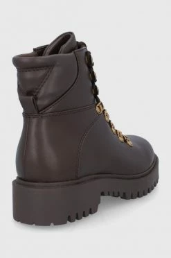 Γυναικεία Μποτάκια εργασίας Guess χρώμα: καφέ -Guess Κατάστημα unnamed file 798