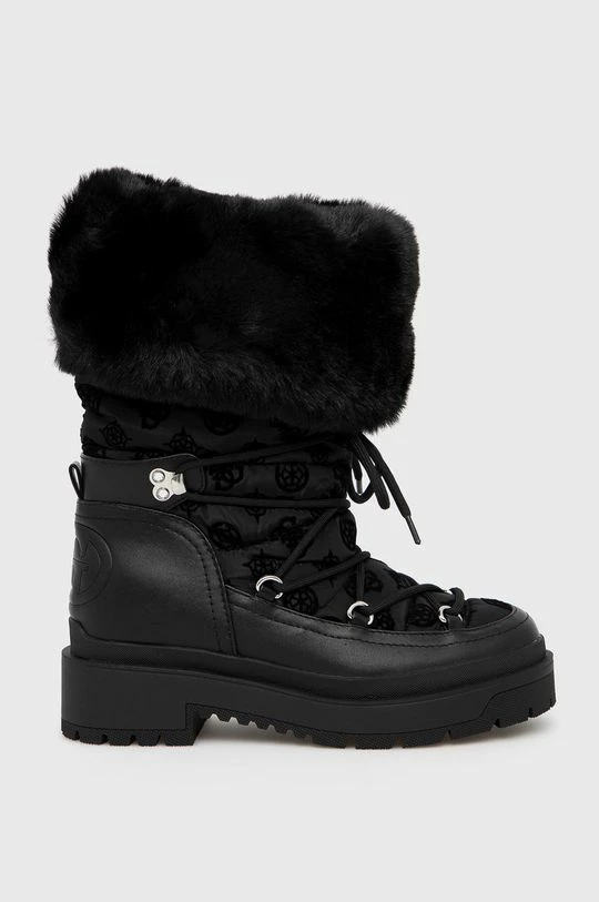Γυναικεία Μπότες χιονιού Guess χρώμα: μαύρο 3 Γυναικεία Μπότες χιονιού Guess χρώμα: μαύρο