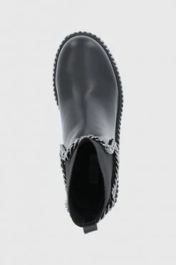 Γυναικεία Μποτάκια Μπότες Τσέλσι Guess χρώμα: μαύρο -Guess Κατάστημα unnamed file 833