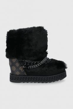 Γυναικεία Μπότες χιονιού Guess μαύρο