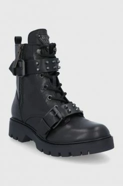 Γυναικεία Μποτάκια εργασίας Guess χρώμα: μαύρο 8 Γυναικεία Μποτάκια εργασίας Guess χρώμα: μαύρο -Guess Κατάστημα unnamed file 876