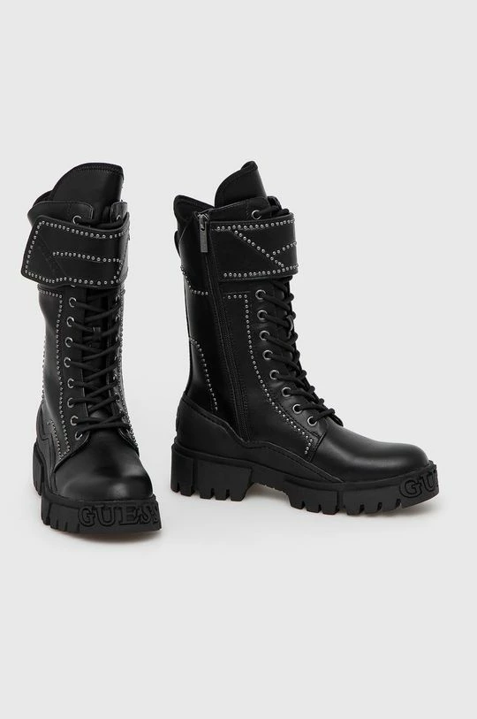 Γυναικεία Μποτάκια εργασίας Guess χρώμα: μαύρο 4 Γυναικεία Μποτάκια εργασίας Guess χρώμα: μαύρο - Image 2