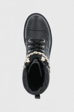 Γυναικεία Μποτάκια εργασίας Guess χρώμα: μαύρο -Guess Κατάστημα unnamed file 908