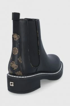 Γυναικεία Μποτάκια Μπότες Τσέλσι Guess χρώμα: μαύρο -Guess Κατάστημα unnamed file 917