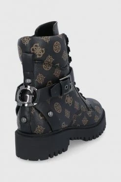 Γυναικεία Μποτάκια Guess χρώμα: καφέ -Guess Κατάστημα unnamed file 922