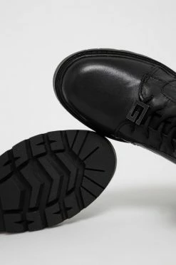 Γυναικεία Μποτάκια Δερμάτινα Workers Guess χρώμα: μαύρο -Guess Κατάστημα unnamed file 951