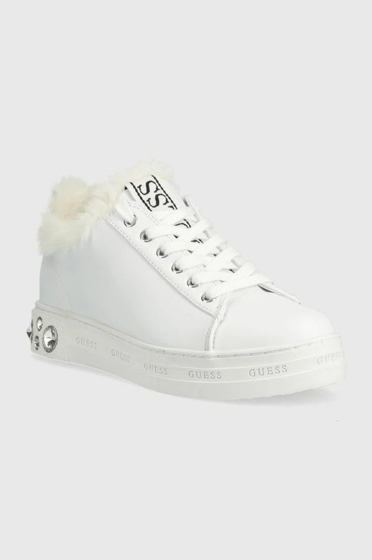 Γυναικεία Sneakers Αθλητικά Guess Rivet5 άσπρο 4 Γυναικεία Sneakers Αθλητικά Guess Rivet5 άσπρο - Image 2