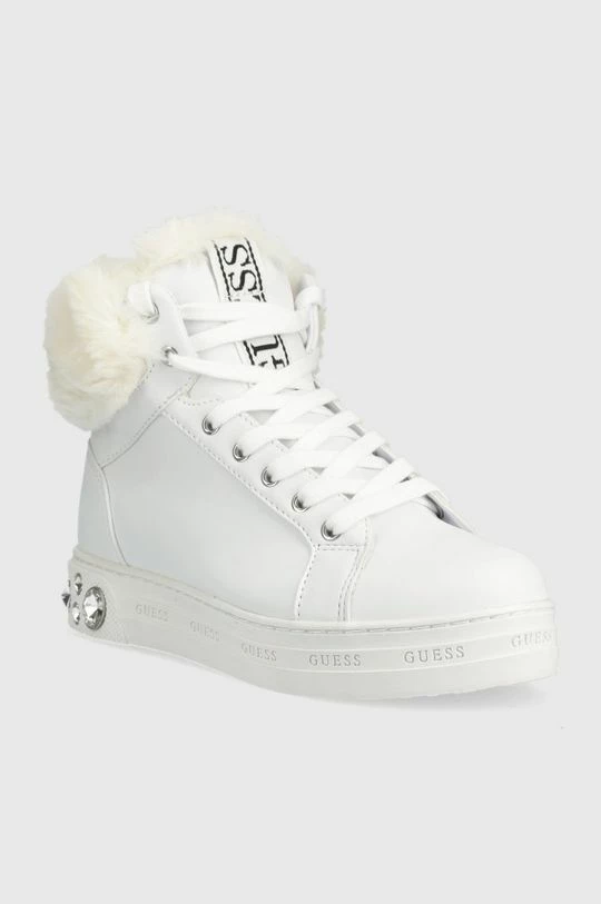 Γυναικεία Sneakers Αθλητικά Guess Ruke άσπρο 4 Γυναικεία Sneakers Αθλητικά Guess Ruke άσπρο - Image 2